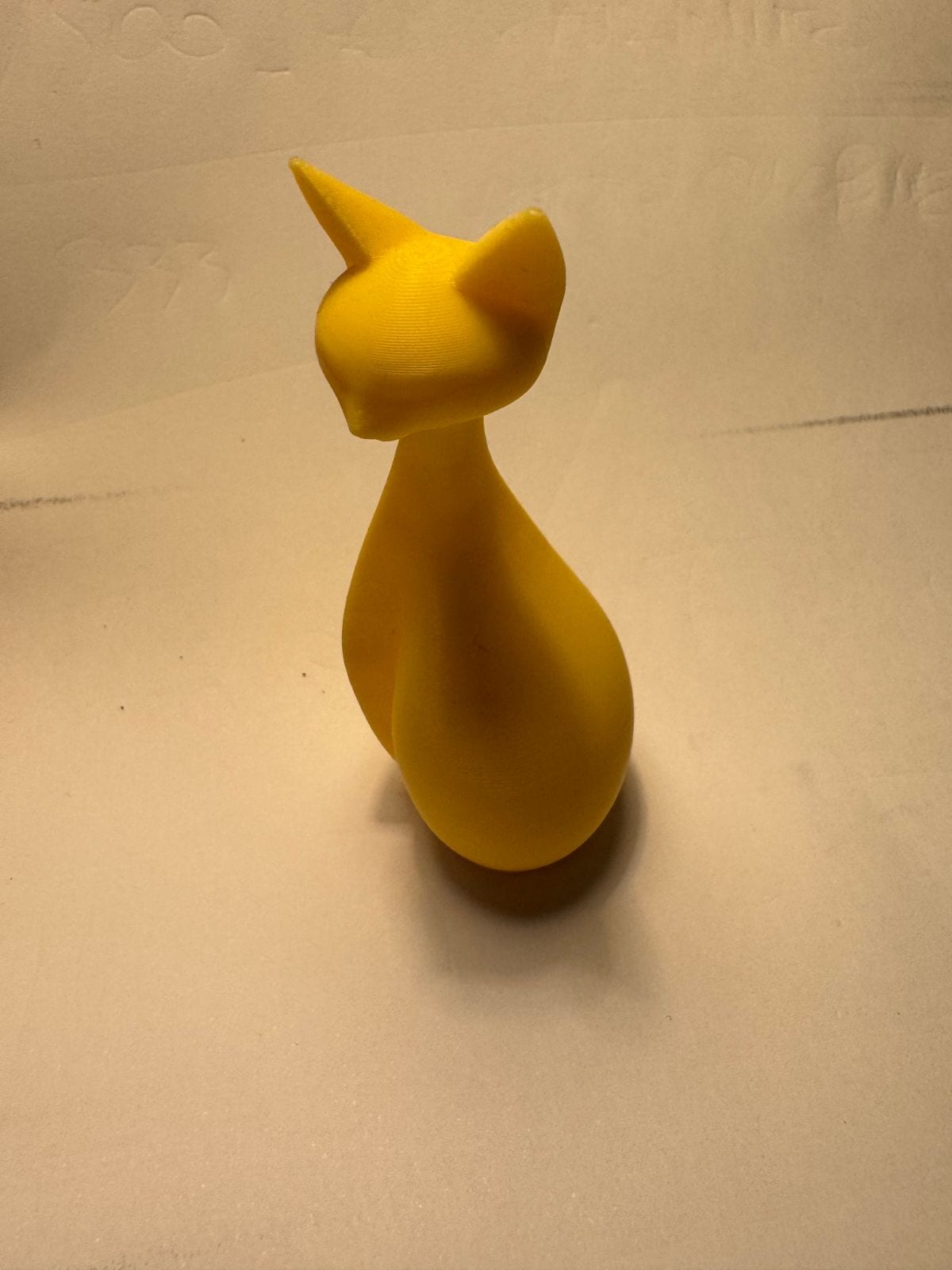 Gattino carino ed elegante stampato in 3D (PLA)